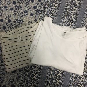 BP (Nordstrom) long sleeve t-shirts (2) Sz Small